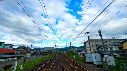 railway in the mountains