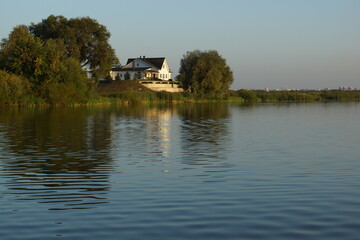 house on the lake