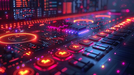 Obraz premium Call center, online customer support. Contact Us Customer Service For Personal Assistant Service, Person Advisor and Social Media Network. 3D Web Vector Illustrations