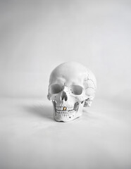 두개골, 해골, 컨셉, 오래가다, 튼튼하다, 금이빨, 견고하다, 남다