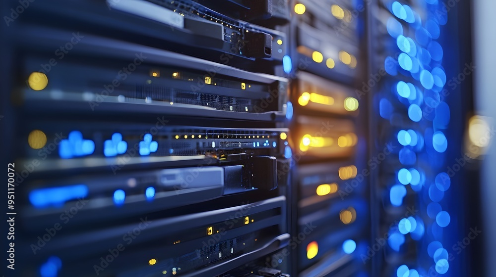 Poster 94. a systems administrator managing server performance and reliability