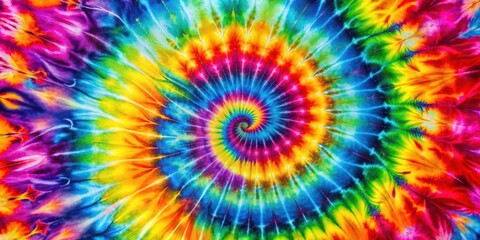 Colorful tie dye abstract pattern with swirls and bursts of vibrant colors, tie dye, abstract, vibrant, colorful