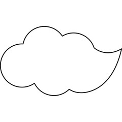 뭉게구름 일러스트