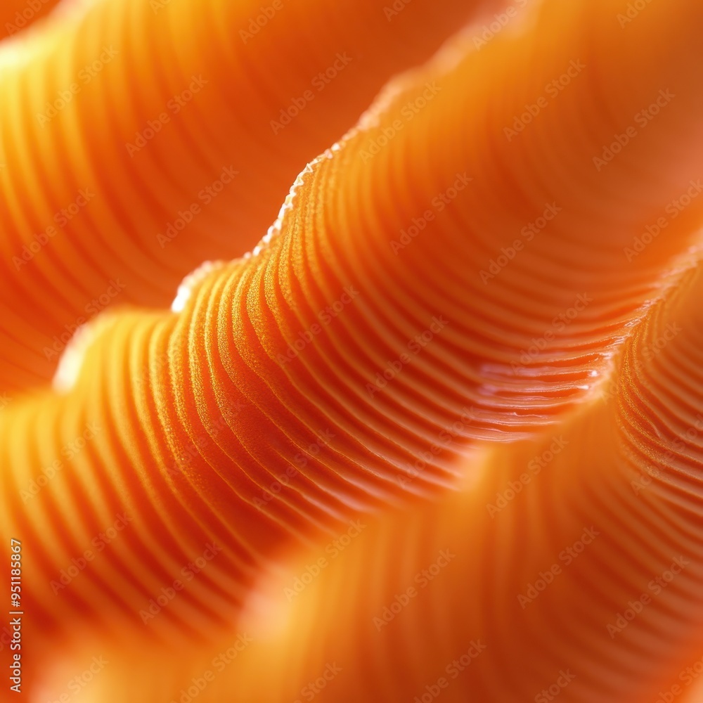 Poster abstract orange texture background - curved lines and patterns