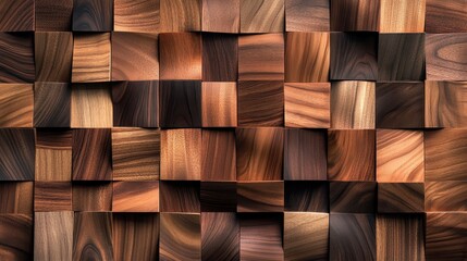 Abstract Wooden Wall Panel Texture - Natural Wood Grain Background