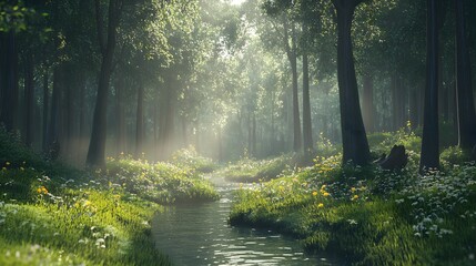 Obraz premium 147. A 3D animation artist creating lifelike animations for films and games