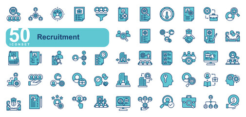 recruitment iconset