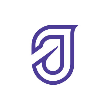 recommend clip art: J Letter logo