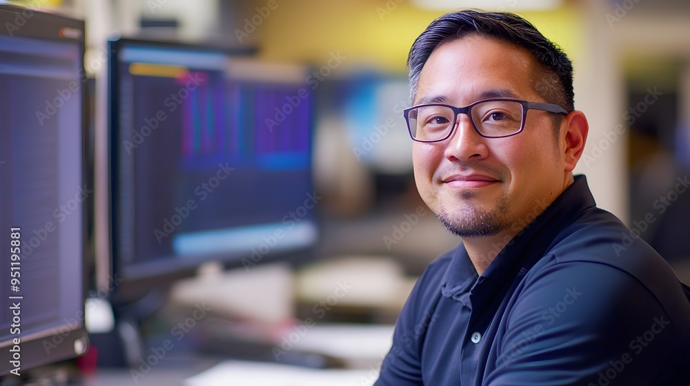Poster 127. an it operations manager overseeing day-to-day it infrastructure operations