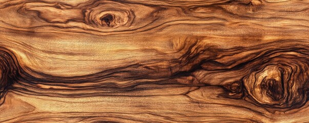 Polished teak burl with rich, golden tones and smooth grain, perfect for luxury yacht interiors, luxury wood texture, nautical luxury