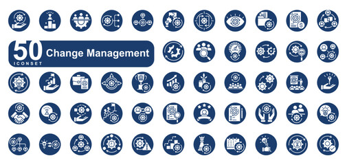 change management iconset