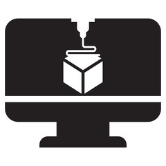 Untitled-23d print, machine, printer icon, 