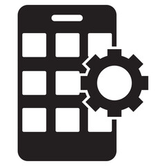 Applications, device, mobile icon