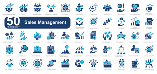 Sales Management iconset