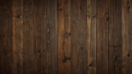 Naklejka premium Antiguo fondo de madera con textura oscura grunge, la superficie de la antigua textura de madera marrón, paneles de madera de teca de vista superior. 