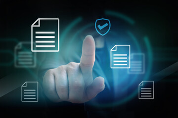 Data privacy, Access control, Files Security management; Files validation