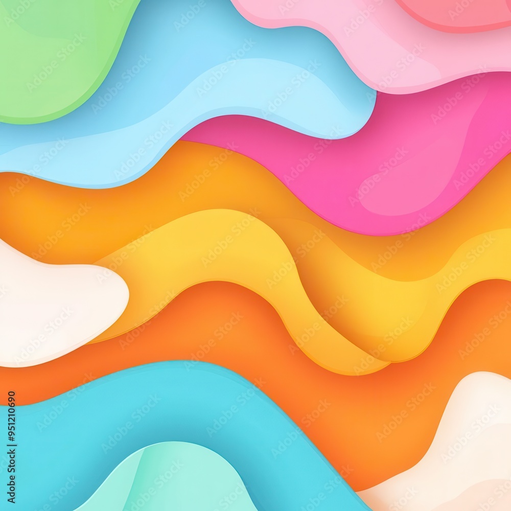 Poster an eye-catching display of dynamic shapes creates a vibrant abstract background filled with colorful