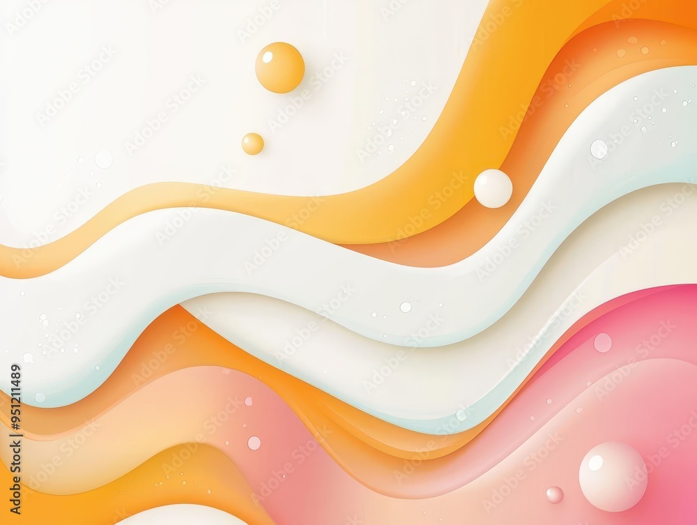 Poster vibrant abstract background featuring dynamic shapes and colorful textures.
