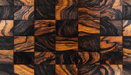 Polished african blackwood with deep, even tones, ideal for luxury clarinets, luxury wood texture, musical sophistication
