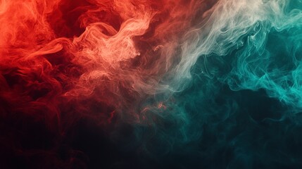 Obraz premium Abstract smoke texture on a dark backdrop