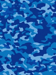 Blue camouflage, texture (background)