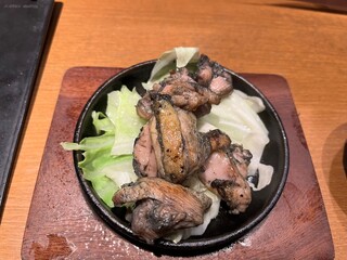 地鶏の炭火焼き