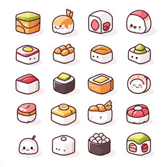 Kawaii icons