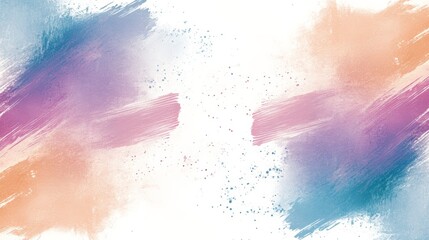 Fototapeta premium Abstract Watercolor Background with Pastel Colors and Splashes