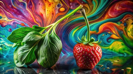 A faded Water Spinach Berry, once vibrant, now muted, stares back with a haunting beauty, its tattered edges whispering secrets of forgotten summers.