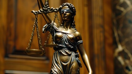 Fototapeta premium Lady Justice Statue