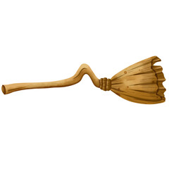 Watercolor painting of a cane for use as an illustration