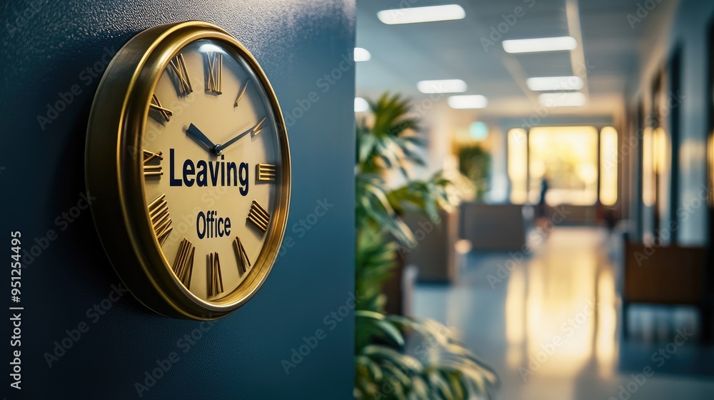 Poster a professional office with a 