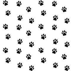 Cat paw pattern seamless. Printable Kids clothes texture, backdrop, wallpaper, etc