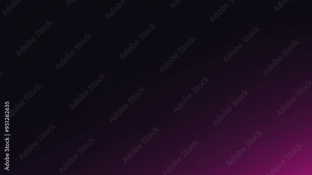 Poster a gradient background with a deep transition from dark purple to black, creating a bold and mysterio