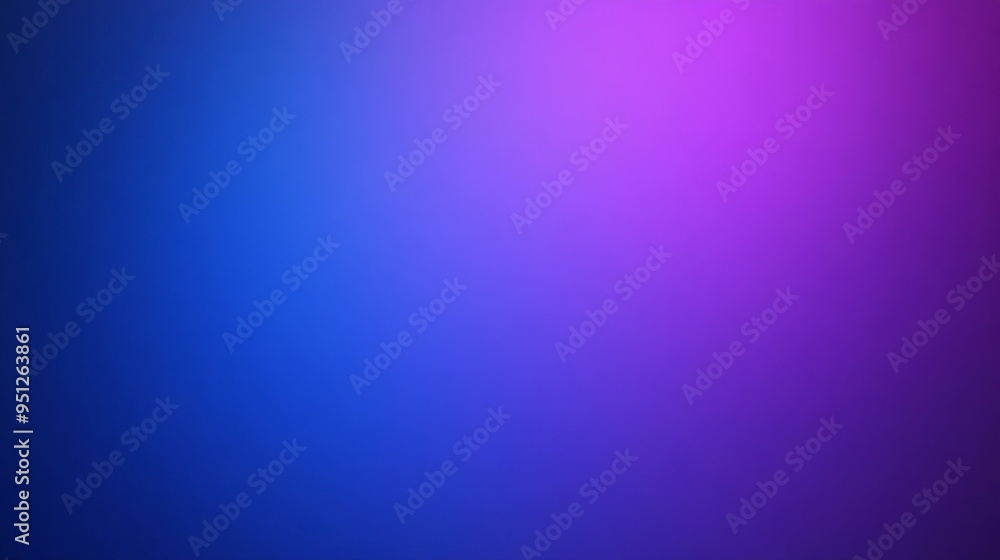 Poster a smooth gradient background transitioning from deep blue to vibrant purple, with subtle variations 
