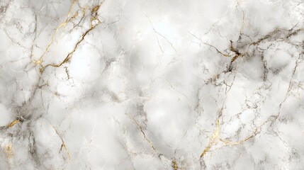 Classic marble texture in soft white and grey with subtle gold veining, exuding sophisticated elegance