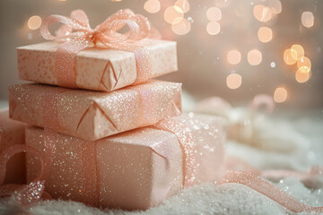 Delightful Parcels of Joy: A Celebration of Gift-Giving Elegance - Generative AI