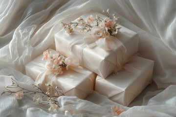 Delightful Parcels of Joy: A Celebration of Gift-Giving Elegance - Generative AI