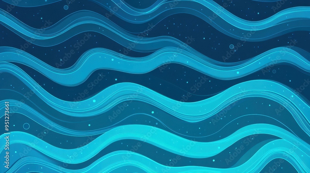 Poster explore a dynamic vector background featuring a ripple effect and blueprint style with vibrant conce