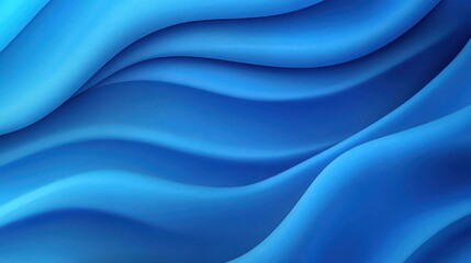 Fototapeta premium Stunning modern 3D blue abstract background with curves and lines, perfect for banners, covers, and posters.