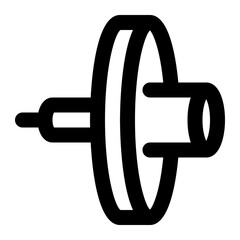 syringe filter, syringe, filter, wheel filter, laboratory outline icon
