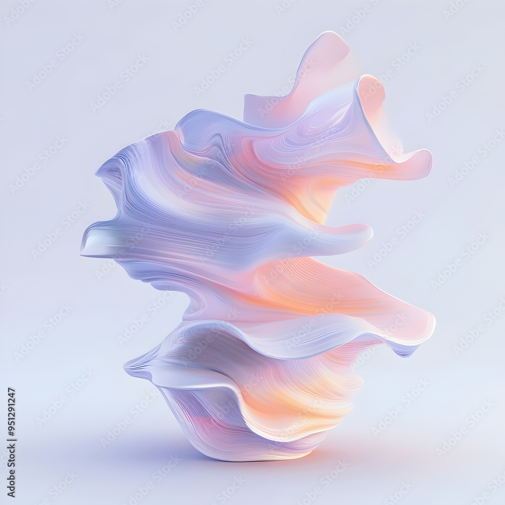 Aufkleber captivating abstract art gallery advertisement with striking patterns and vibrant color contrasts