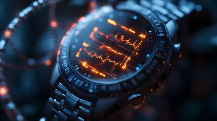 Smart Wearable Monitors Transforming into Futuristic Medical Command Center