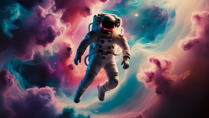 Fototapeta premium The Cosmic Wanderer