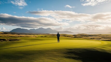 Serene Golfing Getaway Amid Majestic Landscapes