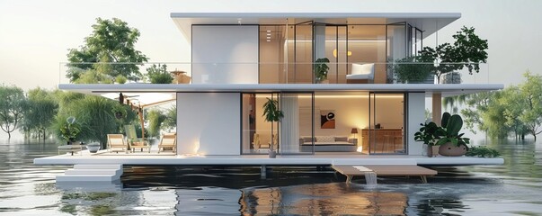 Water conservation, augmented reality tips, holographic home guide