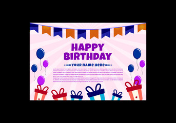birthday card template