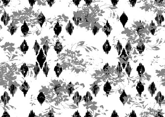 black and white background