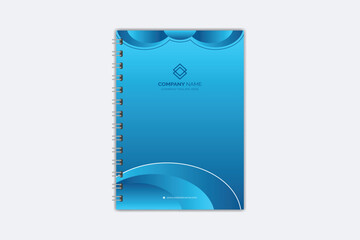 Modern Note Book cover template