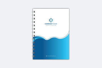 Modern Note Book cover template